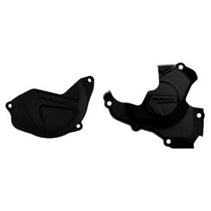 Kit Protección De Tapas De Motor Protector CRF450R (10 - 16) - Negro