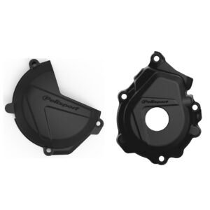 Kit Protección De Tapas De Motor prot. KTM SXF/XCF HUSQ FC 250/350 (16 - 22) - Negro