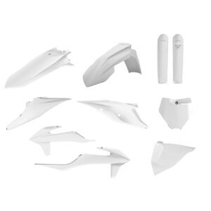 KTM - Kit de plásticos completo KTM SX/XC/SX - F/XC - F(19 - >) OEM - Blanco