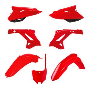 HONDA - Kit de plásticos Honda restyling CR125/250(02 - 07) CRF(22) Estilo - Rojo