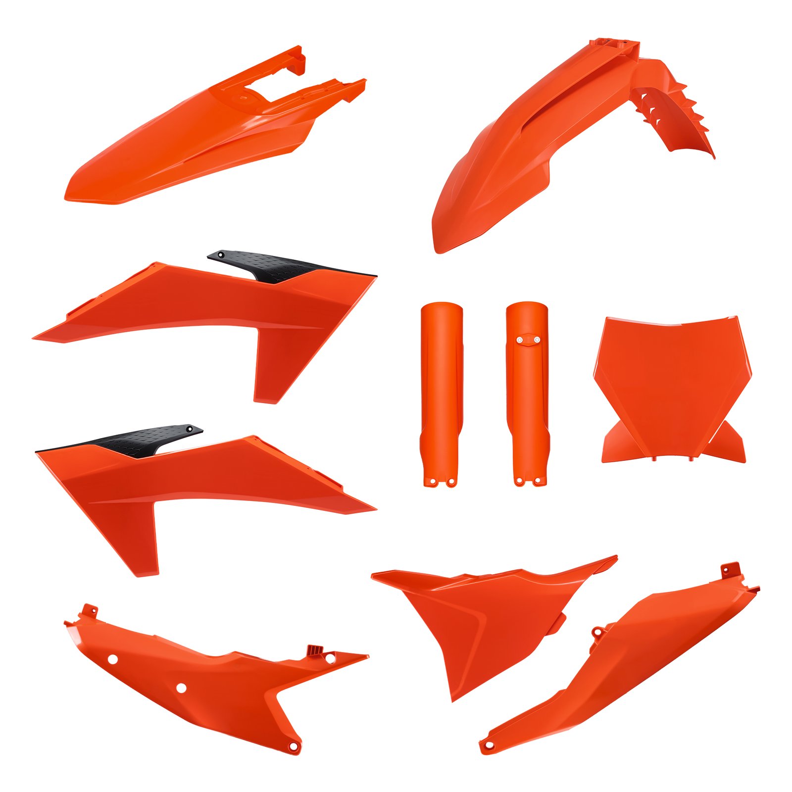 KTM - Kit de plásticos completo SX/SX - F/XC/XC - F(23 - 24) - Naranja