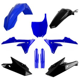 YAMAHA - Kit de plásticos completo YZ250F (14 - 18) YZ450F (14 - 17) - Azulyama98/Negro