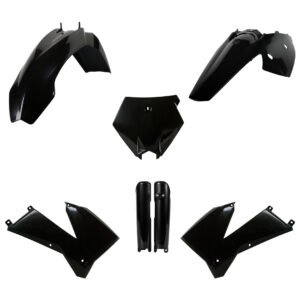 KTM - Kit de plásticos completo KTM SX(05 - 06) XC/XCF(06 - 07) - Negro
