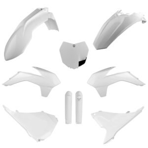 KTM - Kit de plásticos completo KTM SX/SX - F/XC/XC - F (15) - Blanco KTM