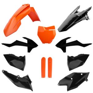 KTM - Kit de plásticos completo KTM SX/SX - F/XC/XC - F(16 - 18) - Naranja KTM 16/Negro