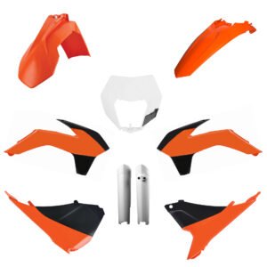 KTM - Kit de plásticos completo KTM EXC/EXC - F/XC - W/XC - FW(14 - 15) Color OEM 14 - Color OEM 14