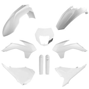 KTM - Kit de plásticos completo KTM EXC/EXC - F/XC - W/XC - FW(16) - Blanco KTM