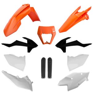 KTM - Kit de plásticos completo KTM EXC/EXC - F/XC - W/XC - FW(17 - 19) Color OEM 18 - Color OEM 18