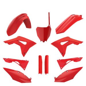 HONDA - Kit de plásticos completo Honda CRF250R(18 - 21) CRF450R(17 - 20) - Rojo cr04