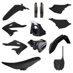 YAMAHA - MX Kit de Plasticos restyling YZ125/250 (2002>2021) 22'Estilo - Negro