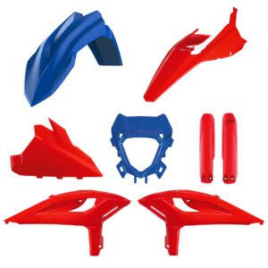 BETA - Kit de plásticos completo Beta RR X - PRO 2T/4T (25 - >) 25' Racing - Azul/Rojo