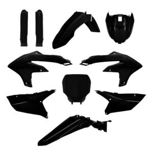 YAMAHA - Kit de plásticos completo Yamaha YZ450F(23 - >) YZ250F(24 - >) - Negro