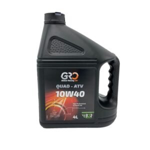 Aceite MQ-GRO OIL específico para QUAD y ATV 4T 10W40 Sintético envase de 4L