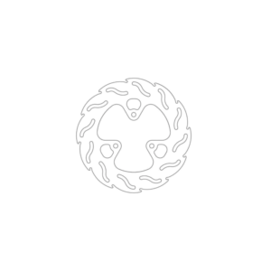 Disco de freno trasero FLAME SERIES MOTOMASTER 220mm Honda TRX 250R 250X 300EX 300X