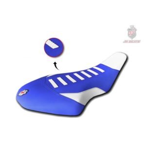 Funda de asiento JN SEATS azul y blanco para LTR 450