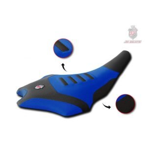 Funda de asiento JN SEATS azul y negra para Yamaha YFZ 450 R