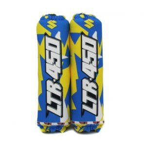 Fundas de amortiguador EXTREME LTR 450 azul y amarillo