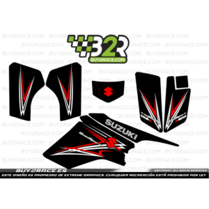 Kit adhesivos personalizable LTZ 400 black edition