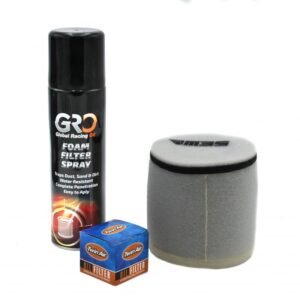 Kit filtro aire + aceite + spray filtro M3S-TWIN AIR-GRO Suzuki LTR 450 06-11