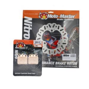 Disco de freno floreado trasero NITRO SERIES MOTOMASTER 190mm Suzuki LTR 450 06-11