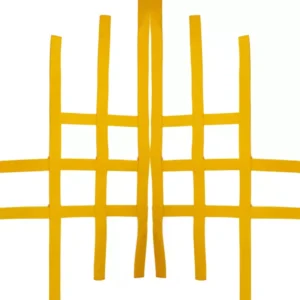 PARRILLAS CINTAS / CUERDAS BASIC AMARILLO - ARCTIC CAT DVX 400