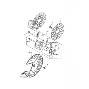 Neumatico original Yamaha Banshee (n14)