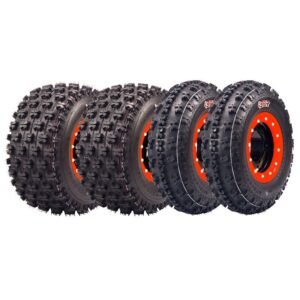 Pack neumaticos BPR 2x 21x7x10 P348 + 2x 20x11x9 P357 6 lonas
