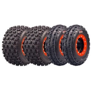 Pack neumaticos BPR 2x 21x7x10 P348 + 2x 22x10x10 P357 6 lonas