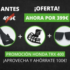 Pack protecciones Honda TRX 400