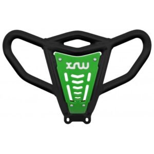 DEFENSA DELANTERA X18 COLOR NEGRO PHD VERDE - YAMAHA  YFZ 450R