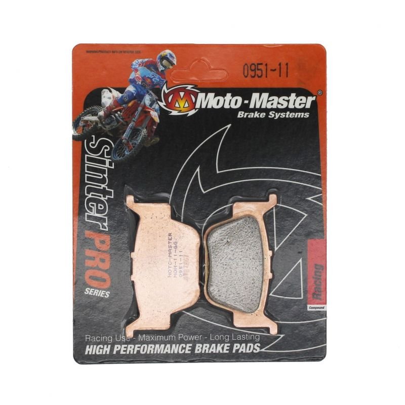 Pastillas de freno trasero RACING SERIES MOTOMASTER 095111 Honda TRX 450 R 420 500 520 650 680 700