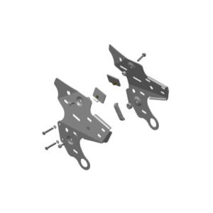 PROTECCION LATERAL DE CHASIS COLOR NEGRO - HONDA TRX 400 EX 2008