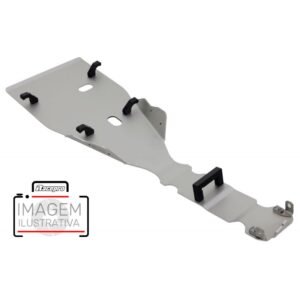 Protector chasis Crosspro aluminio pulido YAMAHA YFM 350 Raptor 350 Warrior