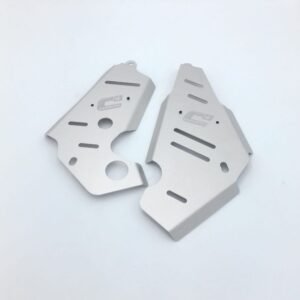 Protector lateral de chasis CROSSPRO aluminio pulido Yamaha YFM 660 Raptor