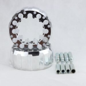 Separadores delanteros CROSSPRO 100mm pulidos 4/156/144/136.5 HONDA KAWASAKI KTM SUZUKI YAMAHA ARTIC CAT CAN AM