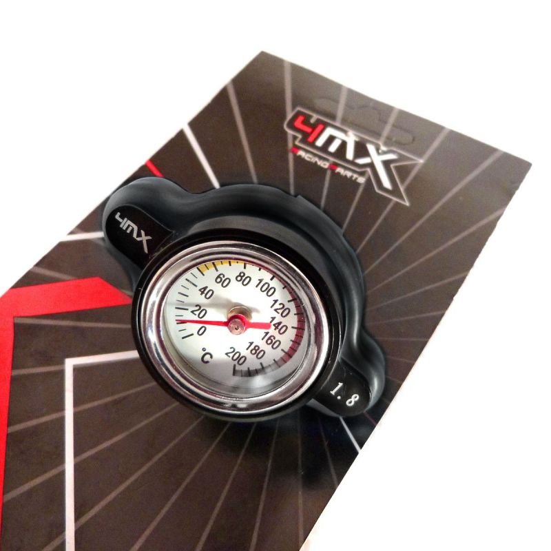 Tapón radiador termostático NEGRO 4MX