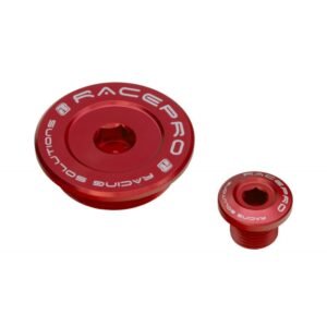 Tornillos tapa encendido y llenado aceite Racepro rojos Yamaha YFZ 450 R YFM RAPTOR 700 Raptor YZF 250 450