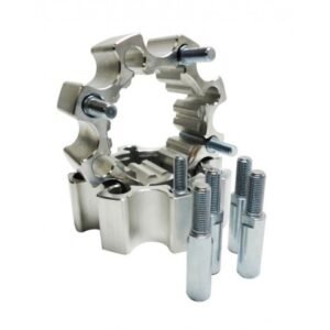 SEPARADORES TRASEROS DE ALUMINIO 4,5 CM XRW KAWASAKI KFX 700 4X136 MM