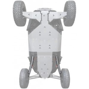 PROTECTOR DE TRAPECCION TRASEROS EN ALUMINIO- POLARIS RZR TURBO S 2018