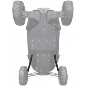 PROTECTOR DE TRAPECIOS TRASEROS EN PHD - POLARIS RZR TURBO S 2018