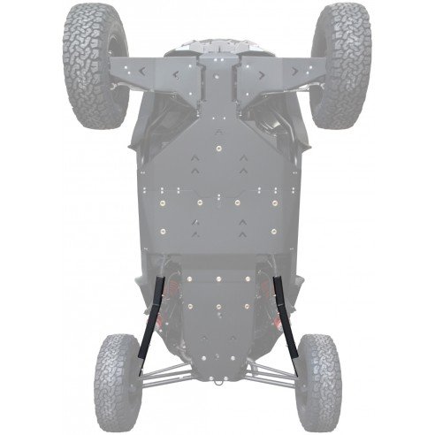 PROTECTOR DE TRAPECIOS TRASEROS EN PHD - POLARIS RZR TURBO S 2018