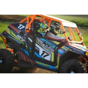 KIT DE PUERTASRXR COLOR NEGRO - POLARIS RZR 800