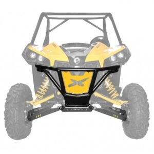 DEFENSA DELANTERA BR10 COLOR NEGRO(W/O PLATE)-CAN-AM MAVERICK 1000XRS