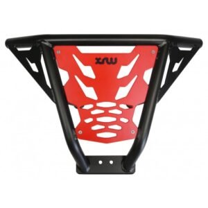DEFENSA DELANTERA PX17 COLOR NEGRO (PHD ROJO) - POLARIS RZR 1000 XP