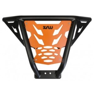 DEFENSA DELANTERA PX17 COLOR NEGRO(PHD NARANJA)-POLARIS RZR TURBO2017