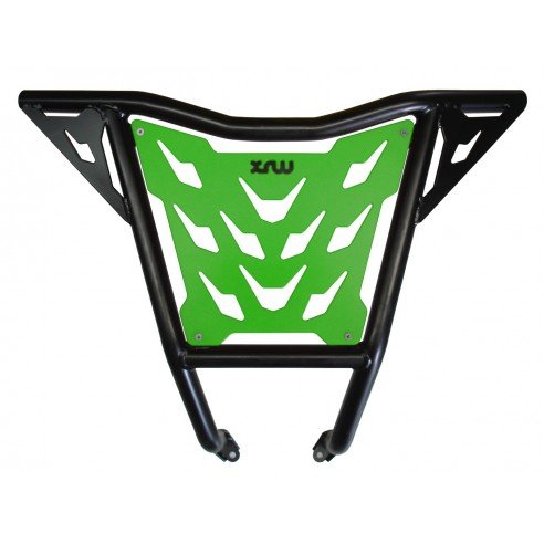 DEFENSA TRASERA PX18 COLOR NEGRO (PHD VERDE) - POLARIS RZR 1000 XP