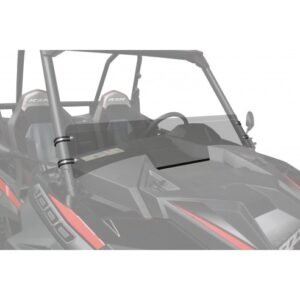 PARABRISAS DE ALUMINIO COLOR  NEGRO - POLARIS RZR 1000 XP 2019