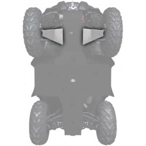 PROTECTOR DE TRAPECIOS DELANTEROS EN ALUMINIO - KYMCO MXU 550-700