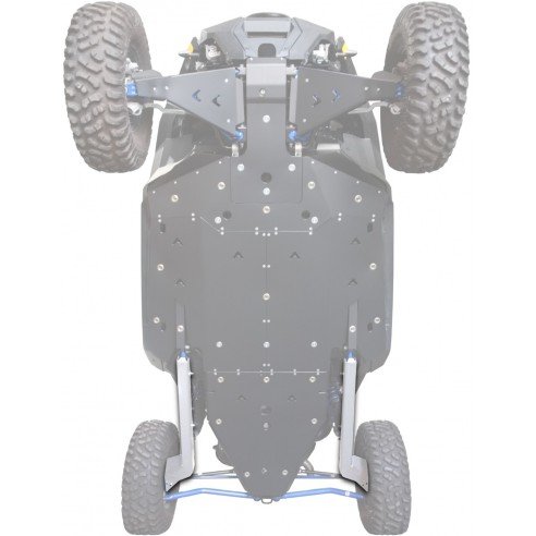 PROTECTOR DE TRAPECCION TRASEROS EN ALUMINIO- POLARIS RZR PRO XP