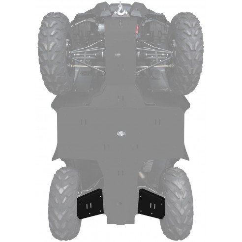 PROTECTOR DE TRAPECIOS TRASEROS EN PHD - KYMCO MXU 550-700